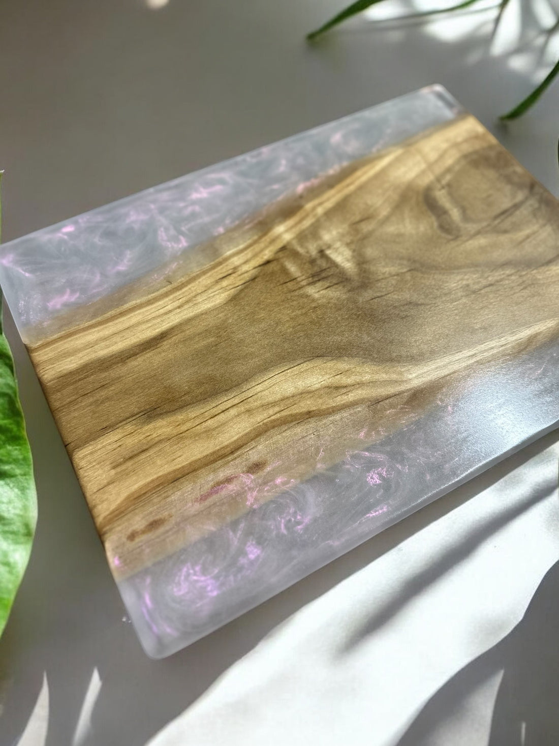 Lunar Bloom Resin Board