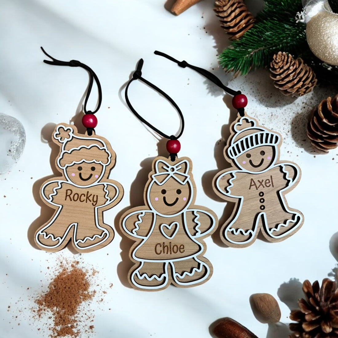 Custom Gingerbread Ornament